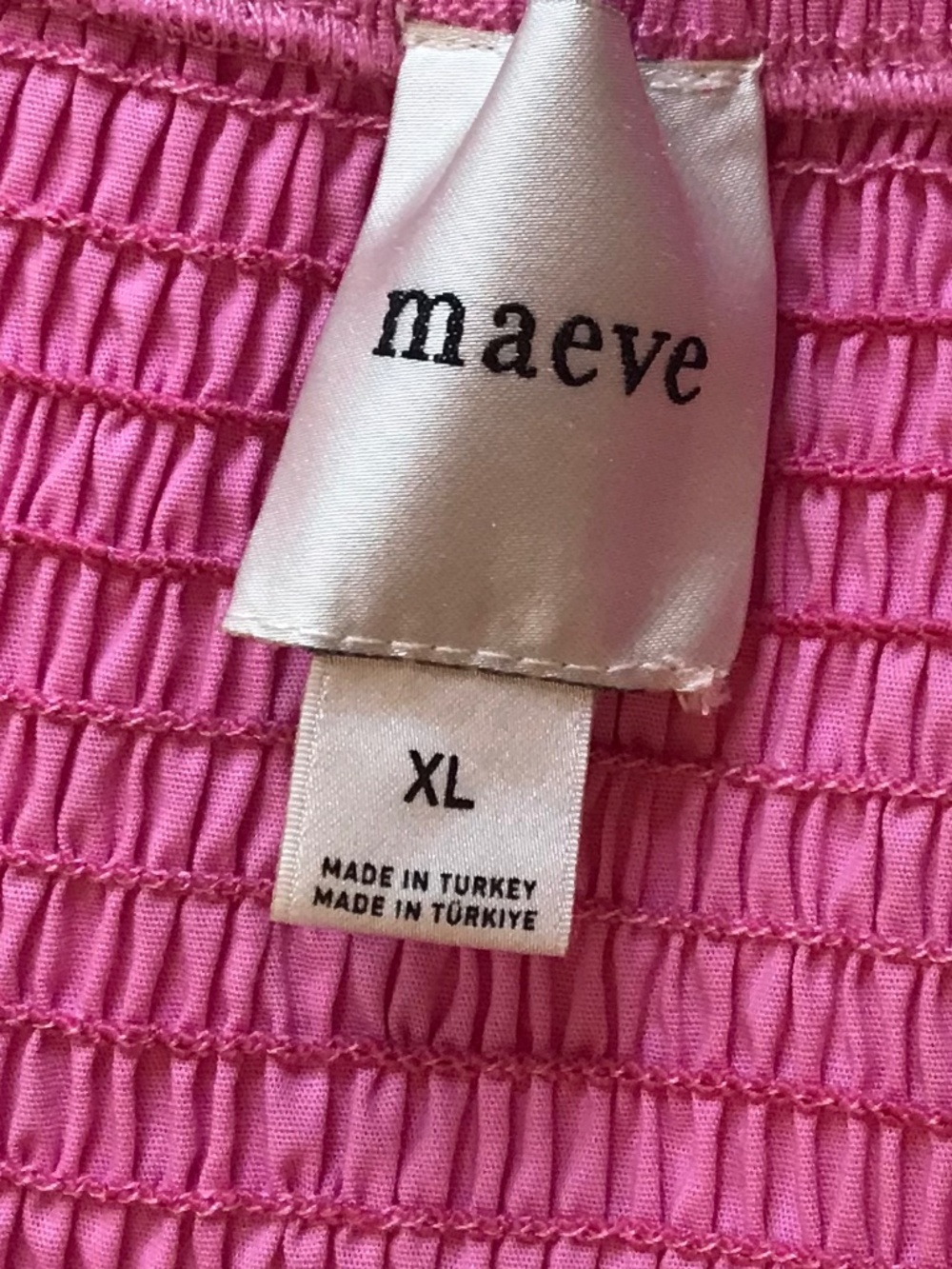 MAEVE BOHO-CHIC PINK BUTTON WAIST FLOWY MIDI SKIRT - Picture 9 of 15